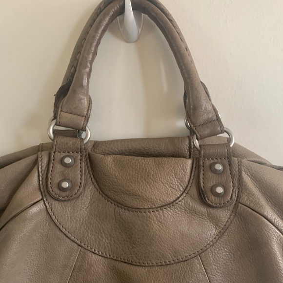 Liebskind stone leather small satchel bag - Picture 2 of 8